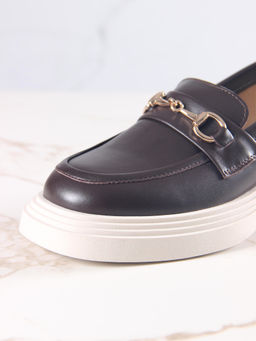 Лоферы туфли EDART 173.1453 be. Коричневый Дарк  фото 9