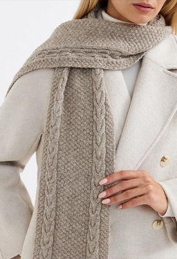 Шарф из 100% монгольской шерсти (арт. 05121)