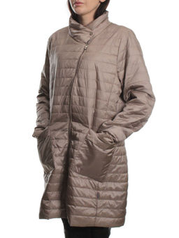 K-532 BEIGE Куртка демисезонная стеганая женская (70 гр. холлофайбер) - Fashion фото 5