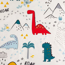 Постельное бельё Этель 1.5 сп Dinoparty 143х215 см, 150х214 см, 50х70 см -1 шт,100% хлопок, бязь  фото 3