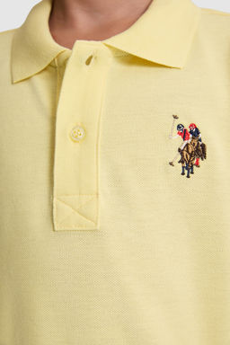 Erkek Гocuk AГДk SarД Polo Yaka Basic TiЕГrt - U.s. polo assn фото 6