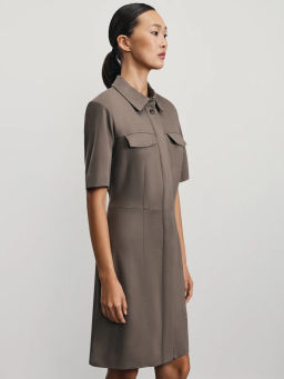 Платье-футляр из вискозы / Zarina  фото 4