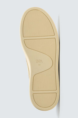 ZAPATO PIEL BORD?N / Beige - Zara фото 7
