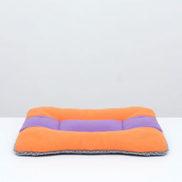 Матрас для животных, двухсторонний, 35 х 30 см, оранжевый/сиреневый - Пижон фото 2