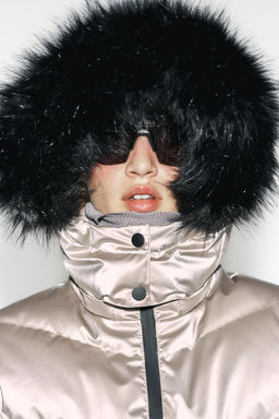 ANORAK ACOLCHADO 80% PLUM?N 20% PLUMA WATER RESISTANT WINDPROOF RECCO® TECHNOLOGY SKI COLLECTION / Cava - Zara фото 2