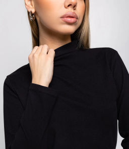 Водолазка #КТ1352 (1), чёрный