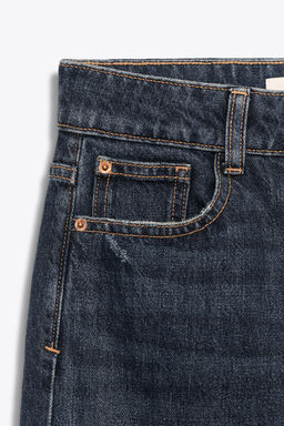 JEANS Z.04 STRAIGHT FULL LENGTH HIGH-WAIST - Zara фото 9