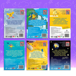 Набор мини-энциклопедий, 6 шт. по 20 стр., 12 × 17 см, Ми-Ми-Мишки