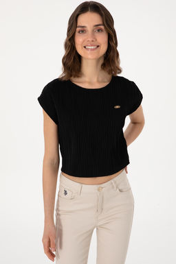 Kad_n Siyah Ti__rt Sepette S_rpriz _ndirim - U.s. polo assn фото 3