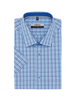 Сорочка мужская короткий рукав GREG 225/201/6141/Z/1p