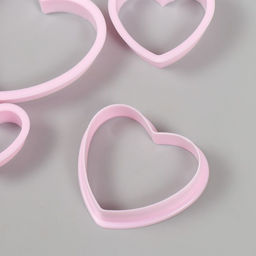 Каттеры для полимерной глины Сердца набор 4 шт 3,3х4 см 4,3х5 см 5,4х6,2 см 6,7х7,5 см - Simaland фото 4