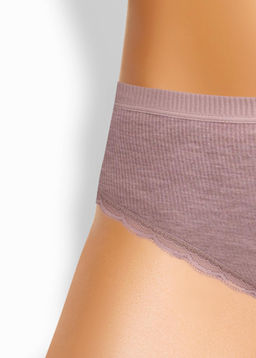 CLE BR025 Трусы жен. База кашкорсе меланж бежевый - Clever wear фото 3