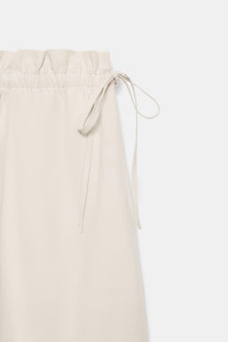 PANTAL?N PALAZZO LAZADA / Crudo medio - Zara фото 7