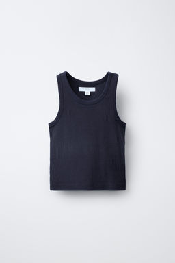 CAMISETA RIB NADADORA / Marino - Zara фото 2