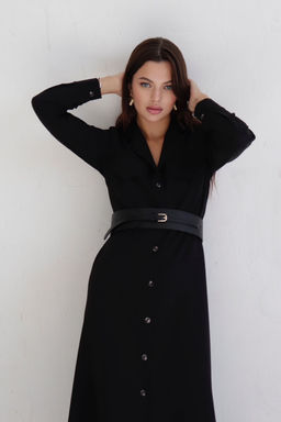 Платье-рубашка с английским воротником - Martichelli фото 162