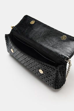 BOLSO SOBRE TRENZADO / Negro - Zara фото 6