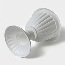 Вазон для цветов «Жасмин», 12 л, d=37 см, h=46 см, белый