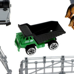 Игровой набор «Ферма», парковка для машин, амбар, вольеры, транспорт, животные