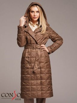 Conso/SL 210107 - hazelnut Утепленное Пальто