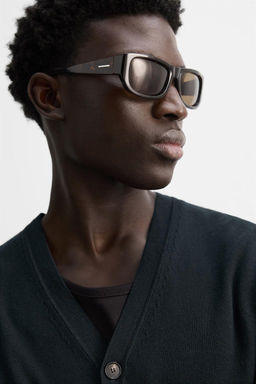 COTTON - WOOL CARDIGAN - Zara фото 5