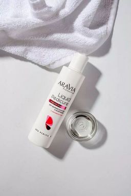 ARAVIA Professional Лосьон для удаления мозолей и натоптышей с АНА-кислотами Liquid Pedicure, 200 мл