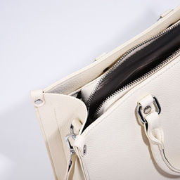 Сумка-тоут на молнии, цвет белый - Simaland фото 11