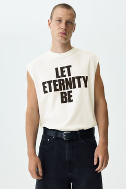 Camiseta sin mangas en algod?n Relaxed Fit - H&m фото 2