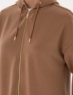 Кардиган Pierre Cardin коричневый Comfort Fit