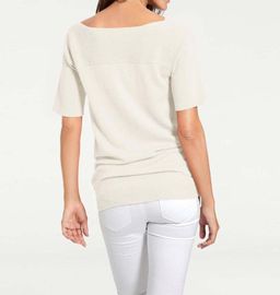 Пуловер, экрю - Patrizia dini фото 4