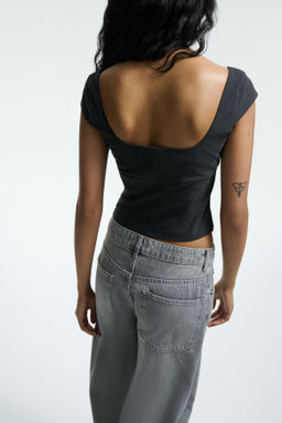 Top con manga japonesa - H&m фото 6