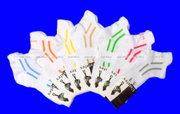 Цена за 10 пар. ЮстаТекс носки женские Спортивные 2с12 БЕЛЫЕ