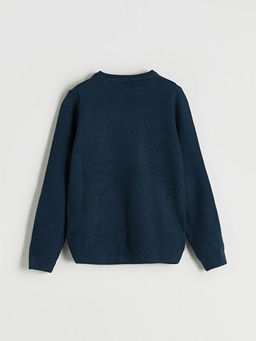 Bisiklet Yaka Erkek ?ocuk Triko Kazak