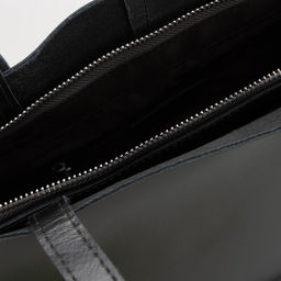 Сумка-тоут на молнии, наружный карман, цвет графит - Simaland фото 3