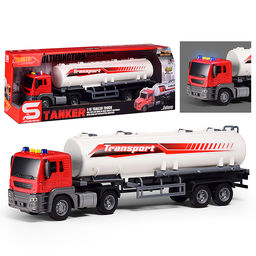 Машина "Цистерна Плюс" 1:16 (свет, звук) в коробке