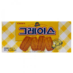 Ореховое печенье Grace Crown, Корея, 85 г Акция