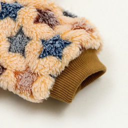 Комбинезон Звёзды с капюшоном, размер L (ДС 35 см, ОГ 45 см, ОШ 35 см), бежевый - Simaland фото 23