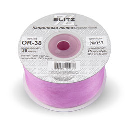 Лента капроновая 38 мм ( 1 1/2 ) BLITZ OR-38 22.8 м  0.5 м СК/Распродажа