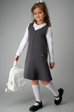 Школьный сарафан для девочки Happyfox