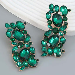 Серьги длинные на гвоздиках арт. 13 1637 (id 267284)