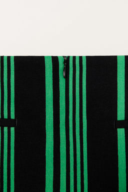 LIMITED EDITION STRIPED STRAIGHT SKIRT - Zara фото 12