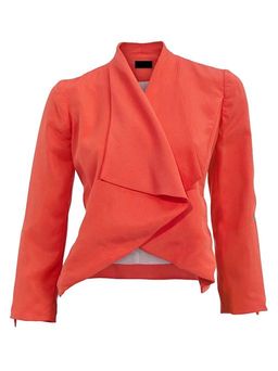 Жакет, коралловый - Patrizia dini фото 2