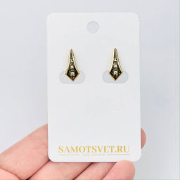 Швензы для сережек с Фианитами