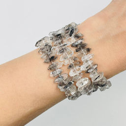 Бусины для украшений из Херкимерского Алмаза 40 см