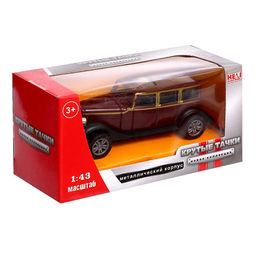 Машина металлическая Ретро, масштаб 1:43, инерция, МИКС - Simaland фото 10