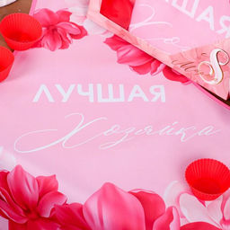 Набор Лучшей хозяйкем кухонный фартук 50см х 70см и формы для выпечки - Beauty fox фото 6