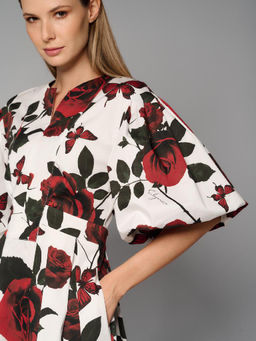 Платье женское 12521-35170 white/red - Eleganzza фото 4