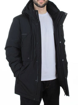6963 BLACK Куртка мужская зимняя (200 гр. био-пух)