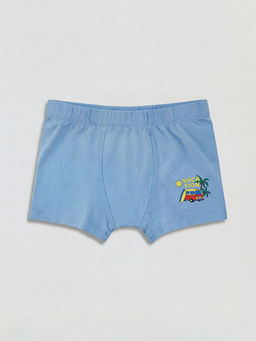 Erkek ?ocuk Bask?l? Boxer