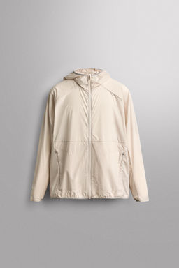 CHAQUETA T?CNICA CORTAVIENTOS / Crudo medio - Zara фото 8