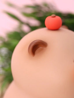 Копилка "Capybara with apple", 15 см